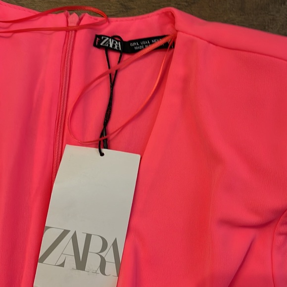Zara Barbie Core Pink Dress - Picture 5 of 6